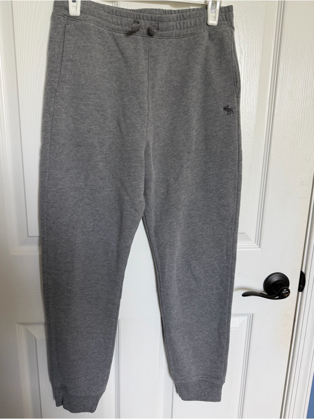 Abercrombie Kids Gray Fleece Sweatpants Joggers 15/16